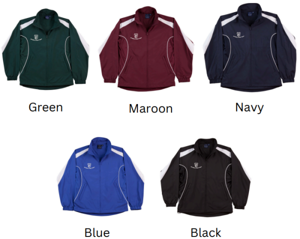 Spray jacket colours